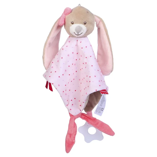 Doudou plat lapine doux