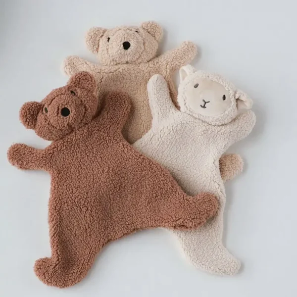 doudou couverture ourson