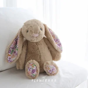 Doudou Lapin Marron
