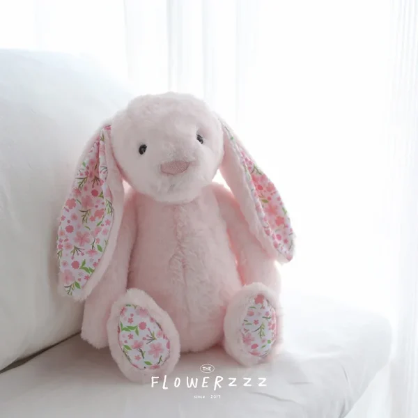 doudou lapin rose