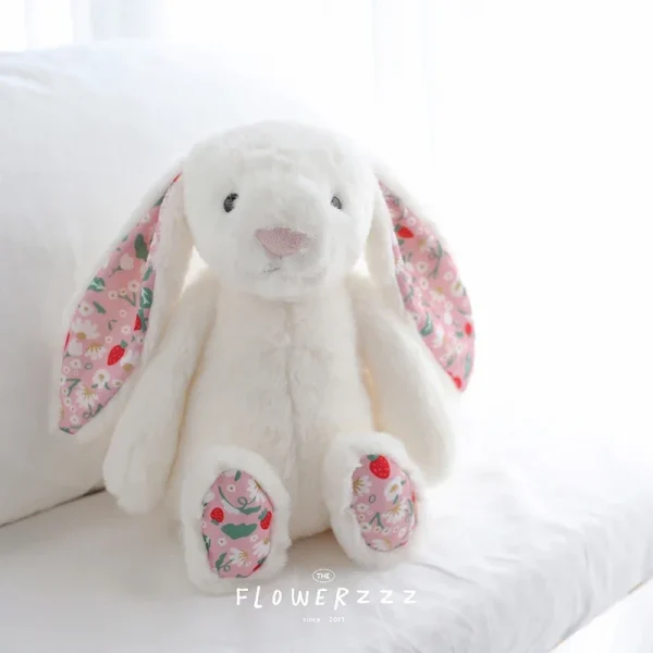 doudou lapin blanc