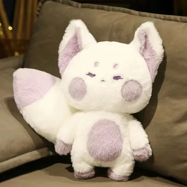 doudou renard mauve câlin